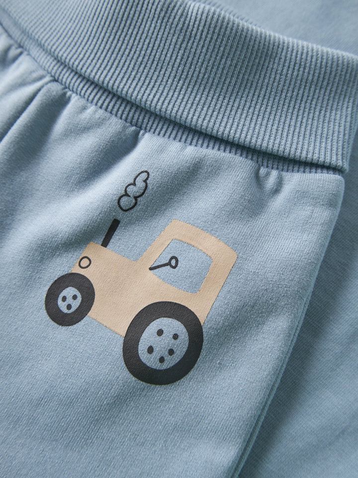 Name It Vonne Sweatbukse - Ashley Blue Tractor for barn - Brobrobrille