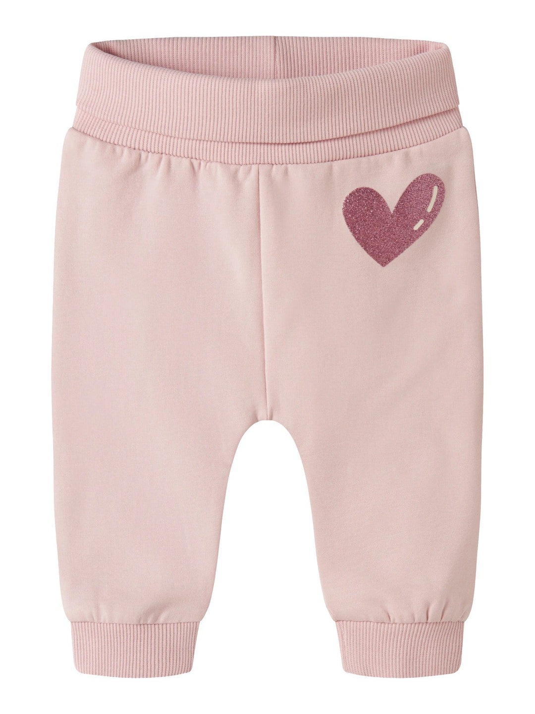 Name It Vrillie Sweatbukse - Lotus Heart for barn - Brobrobrille