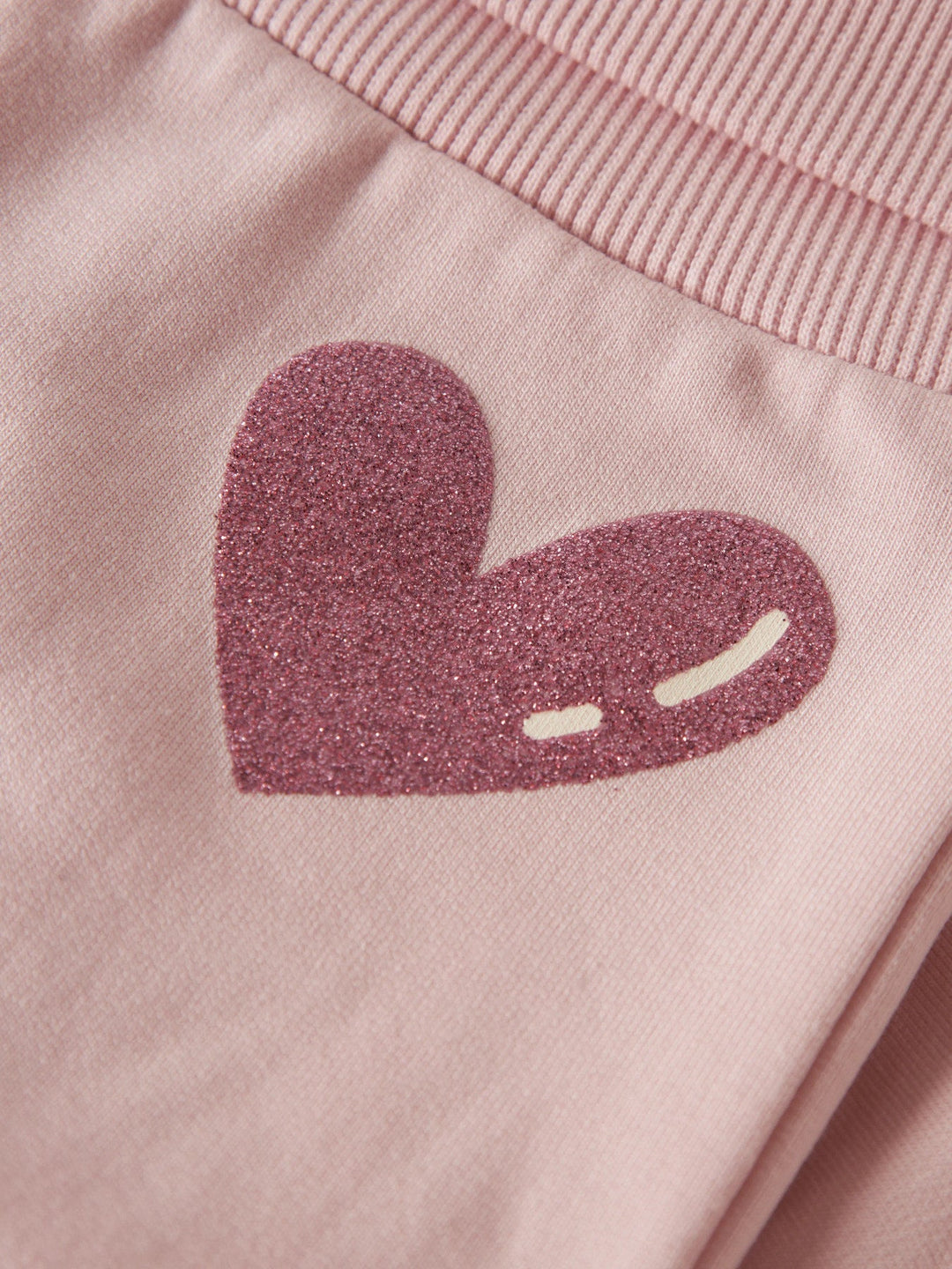 Name It Vrillie Sweatbukse - Lotus Heart for barn - Brobrobrille