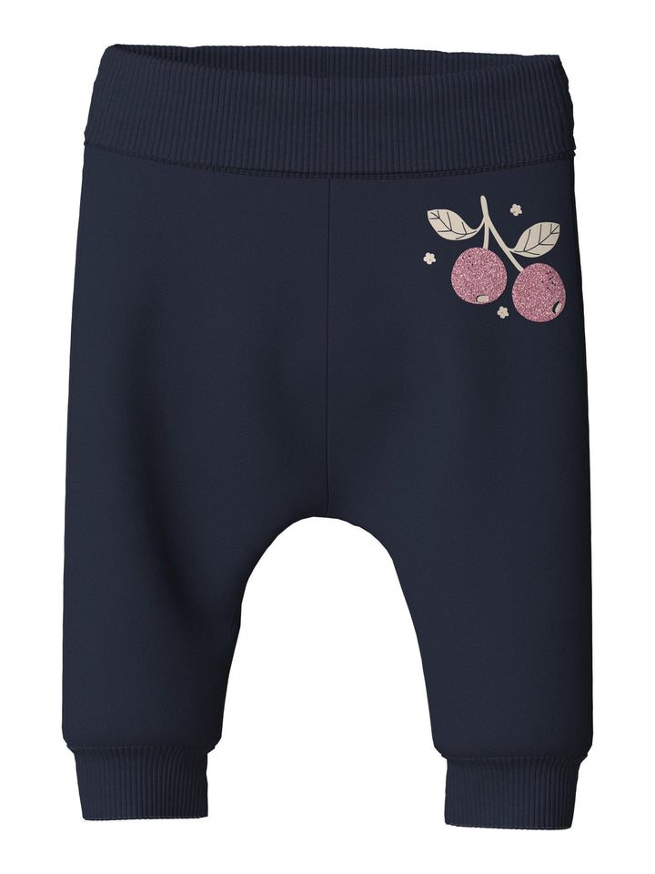 Name It Vrillie Sweatbukse - Navy Blazer Berries for barn - Brobrobrille