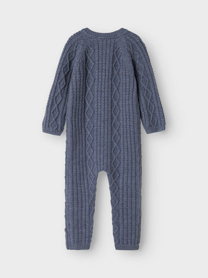 Name It Wrilla Ull Jumpsuit – Folkstone Gray for barn - Brobrobrille