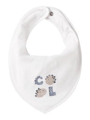 Name It Yasim smekke (scarf bib) – Cloud Dancer Cool for barn - Brobrobrille