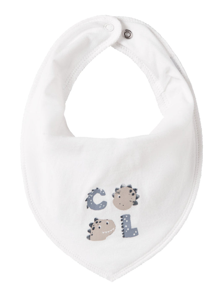 Name It Yasim smekke (scarf bib) – Cloud Dancer Cool for barn - Brobrobrille