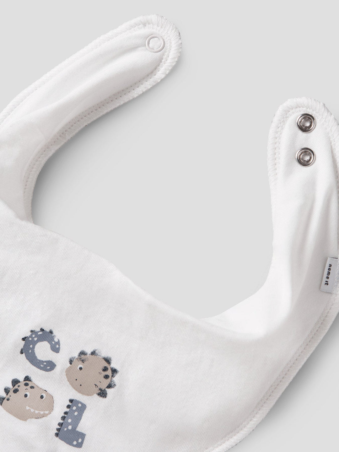 Name It Yasim smekke (scarf bib) – Cloud Dancer Cool for barn - Brobrobrille