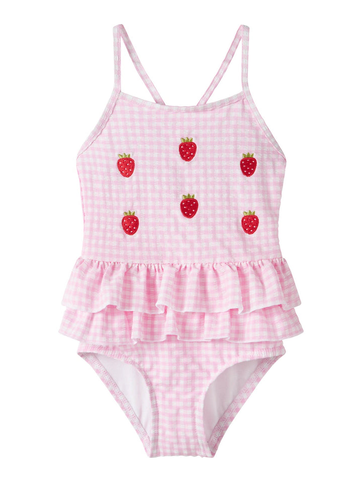 Name It Zammer Badedrakt - Cotton Candy for barn - Brobrobrille