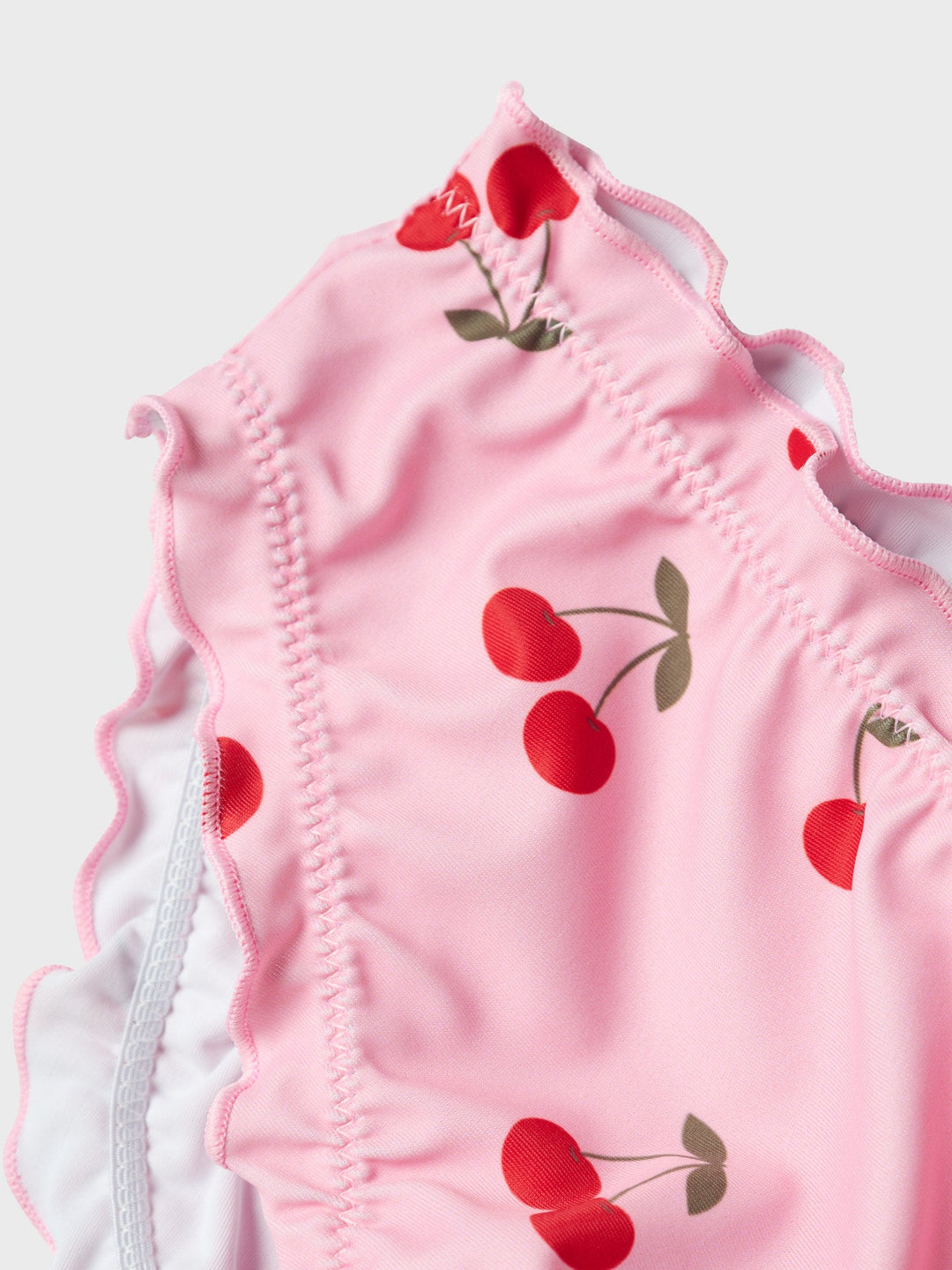 Name It Zanne bikini med sløyfedetalj – Pink Frosting for barn - Brobrobrille