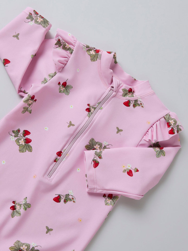 Name It Zila UV - drakt med 3/4 - ermer – Fragrant Lilac for barn - Brobrobrille