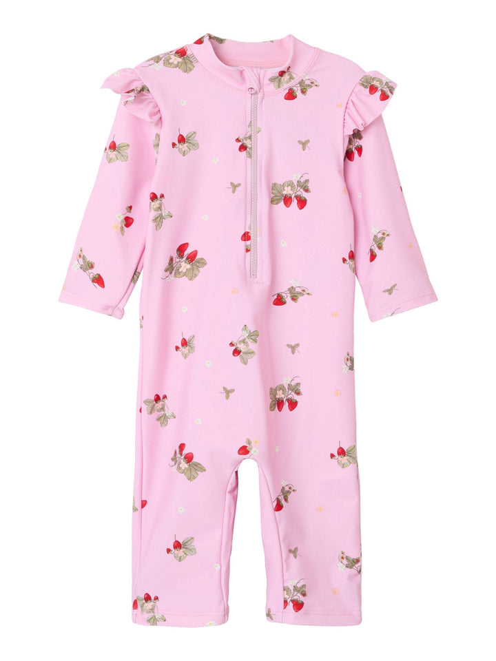 Name It Zila UV - drakt med 3/4 - ermer – Fragrant Lilac for barn - Brobrobrille