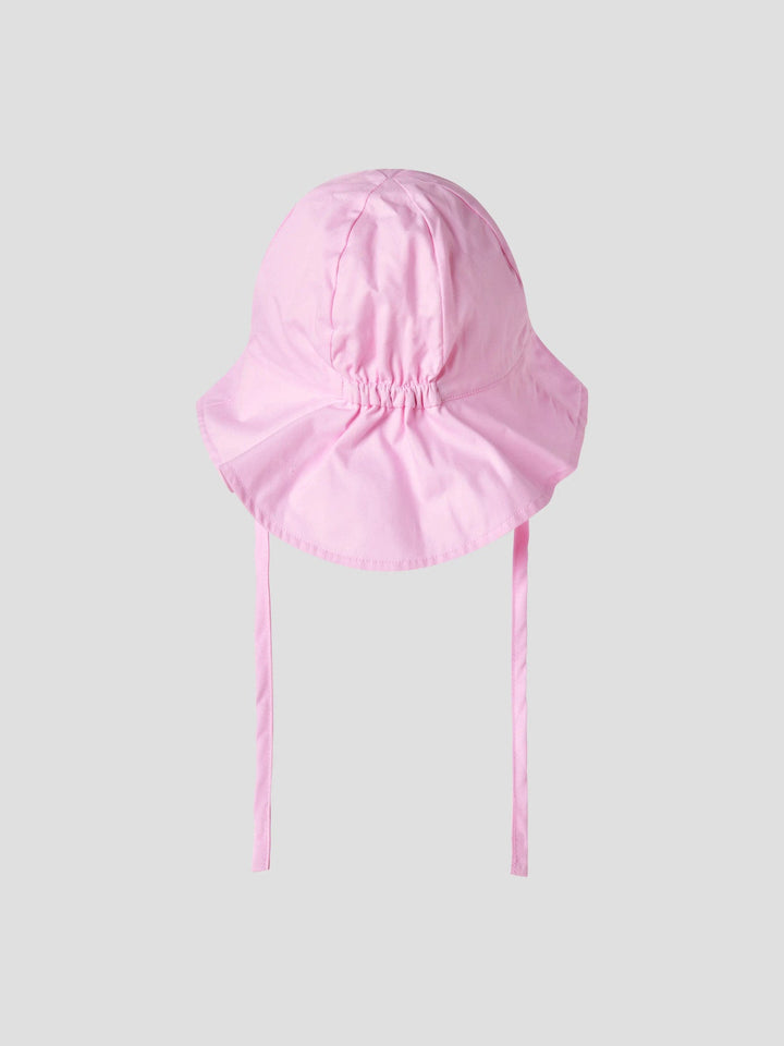 Name It Zilu UV Solhatt med Nakkebeskyttelse - Cradle Pink for barn - Brobrobrille