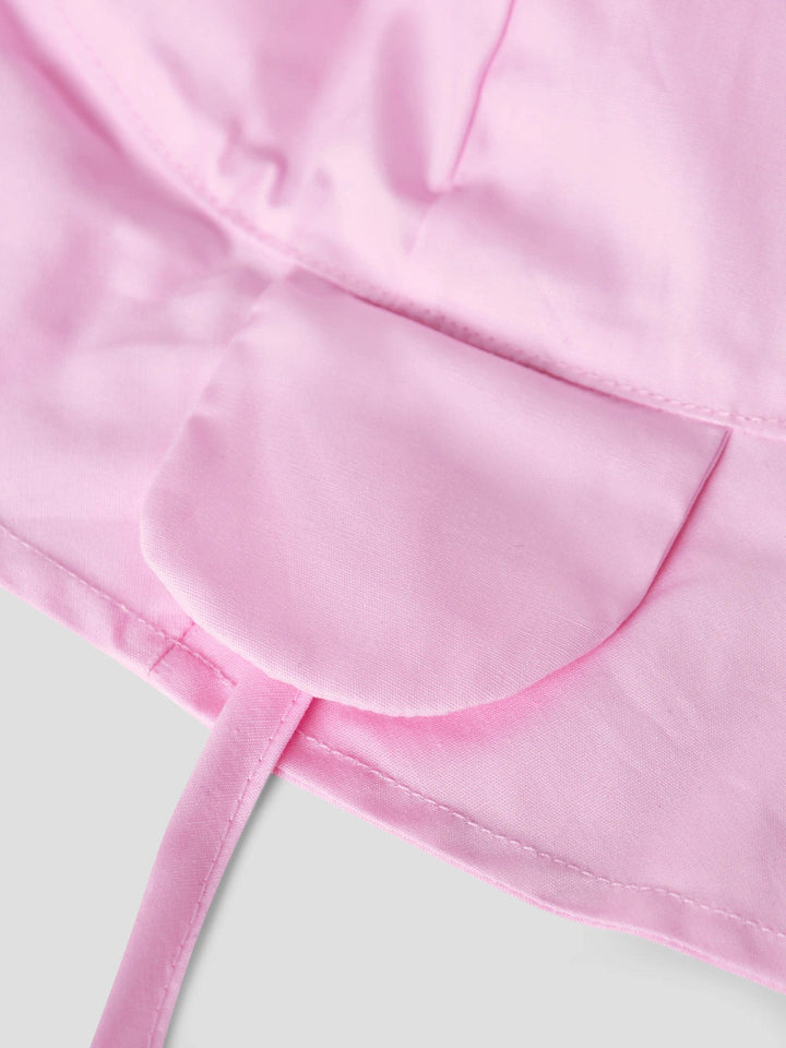 Name It Zilu UV Solhatt med Nakkebeskyttelse - Cradle Pink for barn - Brobrobrille