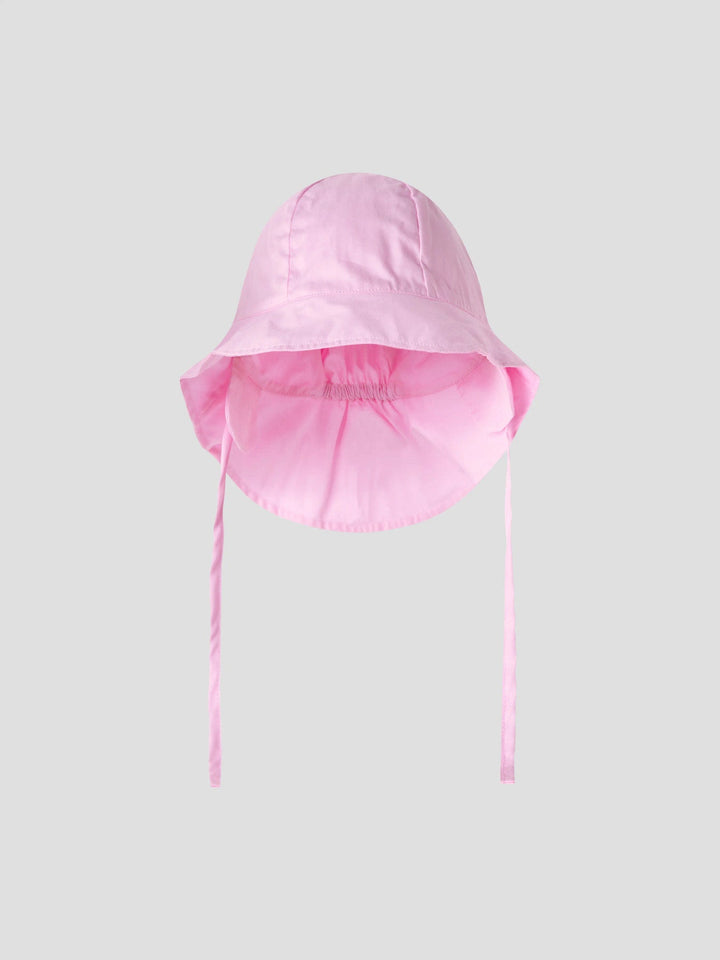 Name It Zilu UV Solhatt med Nakkebeskyttelse - Cradle Pink for barn - Brobrobrille