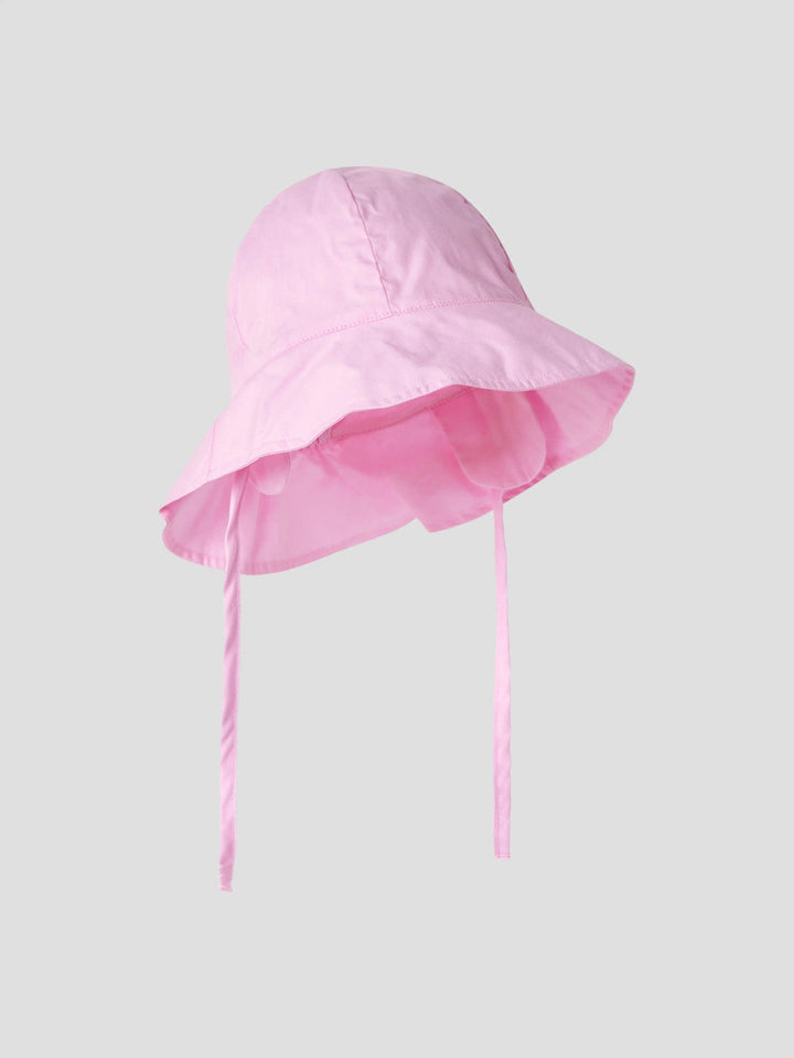Name It Zilu UV Solhatt med Nakkebeskyttelse - Cradle Pink for barn - Brobrobrille