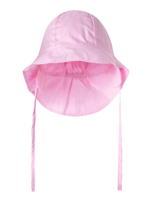 Name It Zilu UV Solhatt med Nakkebeskyttelse - Cradle Pink for barn - Brobrobrille