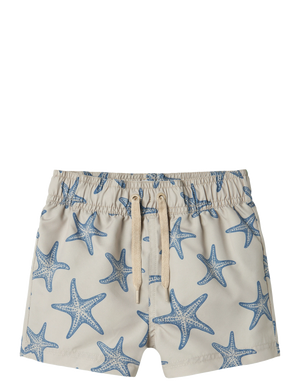 Name It Zimon badebukse i resirkulert polyester - Pure Cashmere for barn - Brobrobrille