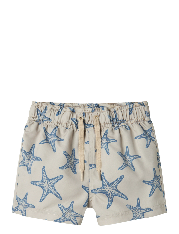 Name It Zimon badebukse i resirkulert polyester - Pure Cashmere for barn - Brobrobrille