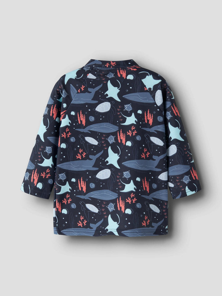 Name It Zippo UV Badetopp UPF 40+ - Navy Blazer for barn - Brobrobrille