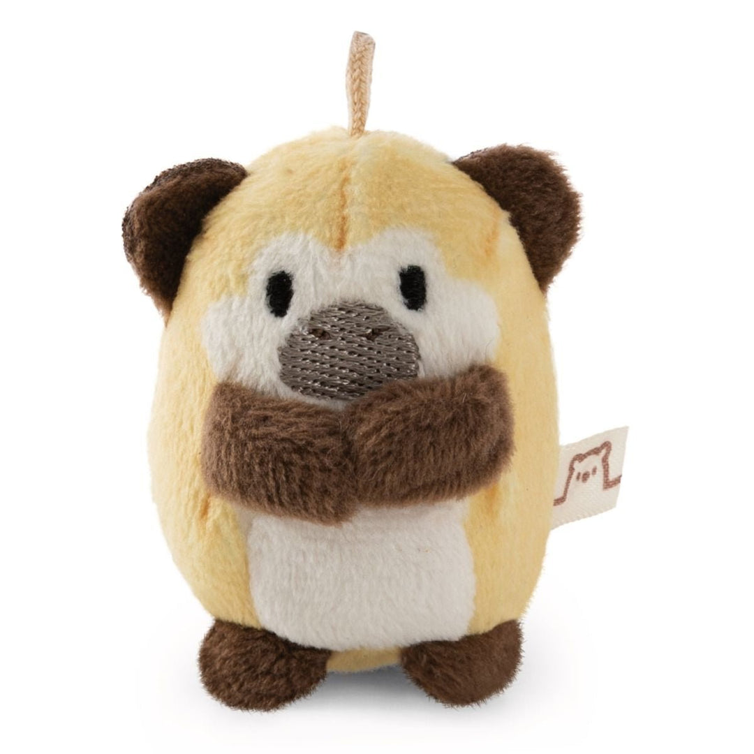 NICI MyMochi Loopies Plysj 5 cm – Ape Manki for barn - Brobrobrille