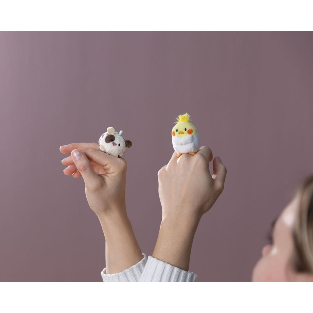 NICI MyMochi Loopies Plysj 5 cm – Nymfe Kakadue Chipsy for barn - Brobrobrille