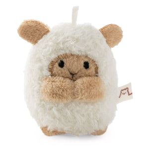 NICI MyMochi Loopies Plysj 5 cm – Sau Wools for barn - Brobrobrille