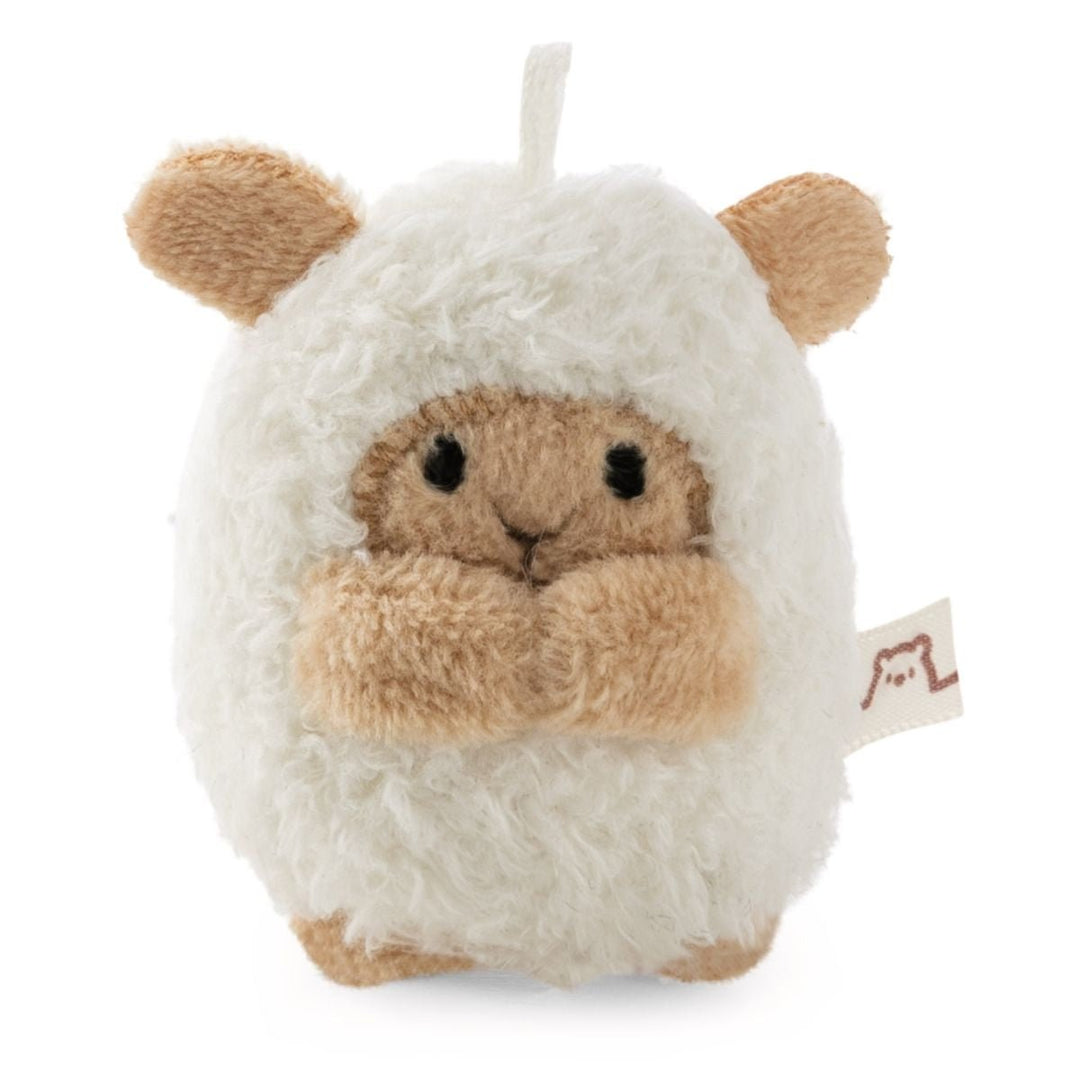 NICI MyMochi Loopies Plysj 5 cm – Sau Wools for barn - Brobrobrille