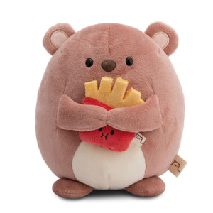 NICI MyMochi Plysj 16 cm – Bamse Nomo med Fries for barn - Brobrobrille