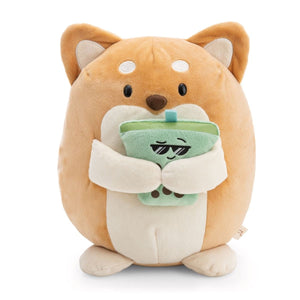 NICI MyMochi Plysj 27 cm – Hund Hiro Bubble Tea for barn - Brobrobrille