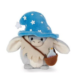 NICI MyMochi Plysj 8 cm – Esel Earl med Magisk Drikk/Trollmann klær for barn - Brobrobrille
