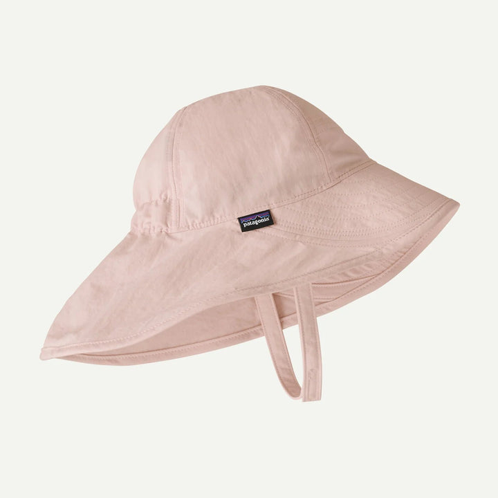 Patagonia Baby Block - the - Sun Hat - Dorsal Pink for barn - Brobrobrille