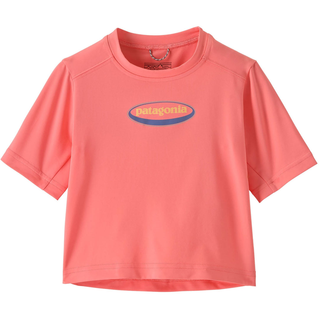 Patagonia Baby Cap SW T - skjorte - 95 Oval Logo Trop: Pkl Pink for barn - Brobrobrille