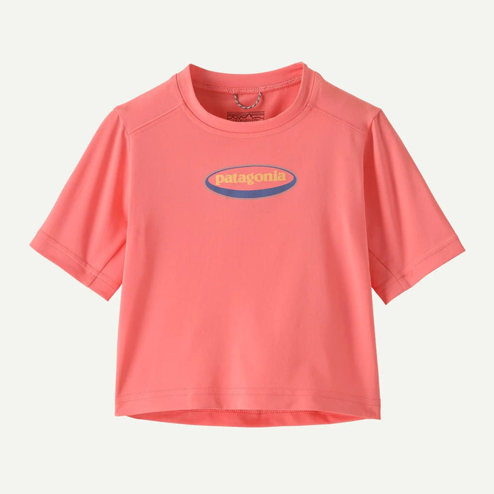 Patagonia Baby Cap SW T - skjorte - 95 Oval Logo Trop: Pkl Pink for barn - Brobrobrille