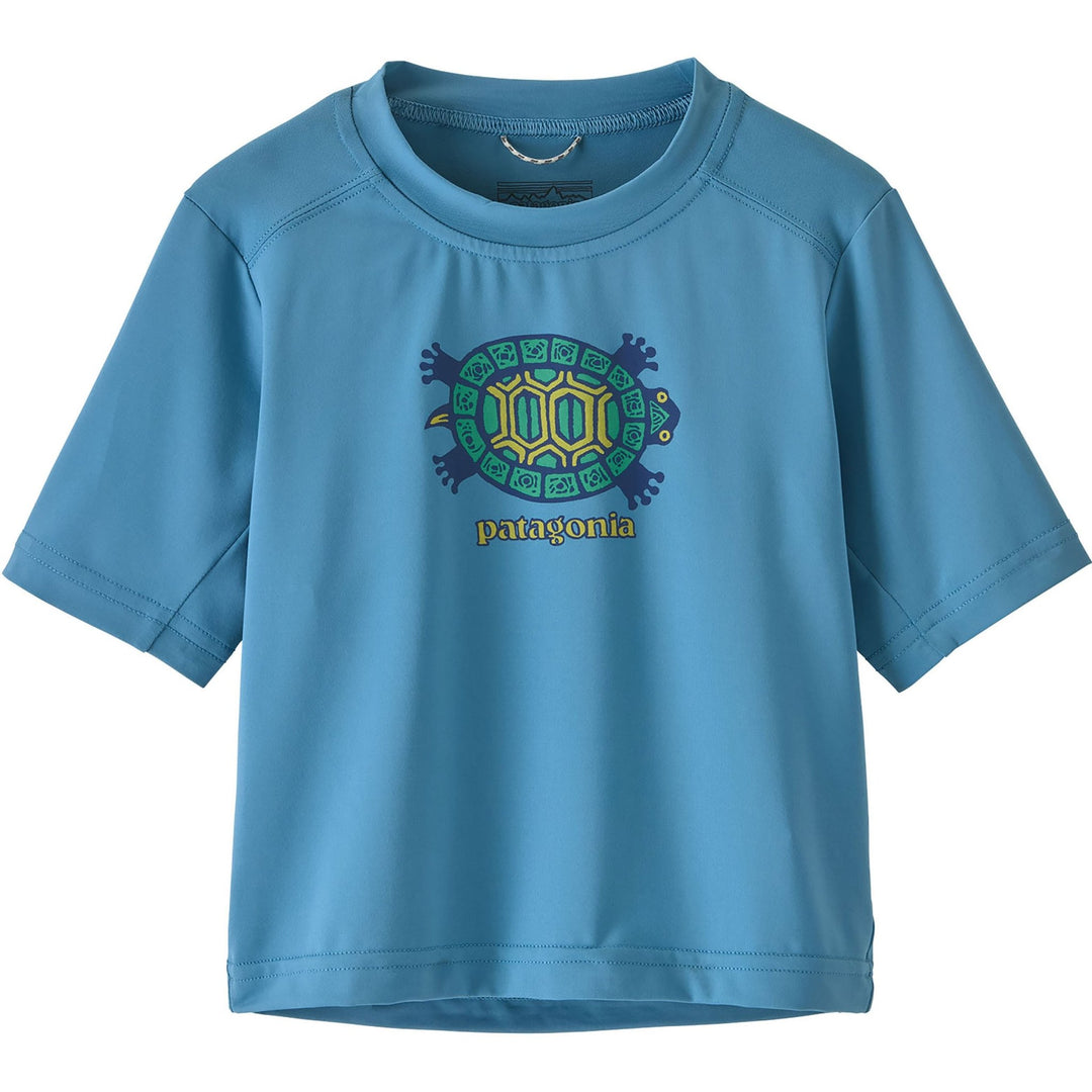 Patagonia Baby Cap SW T - skjorte - Island Turtle: Shore Blue for barn - Brobrobrille