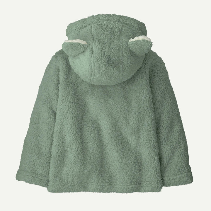 Patagonia Baby Furry Friends fleecejakke - Curious Seal: Cover Green for barn - Brobrobrille