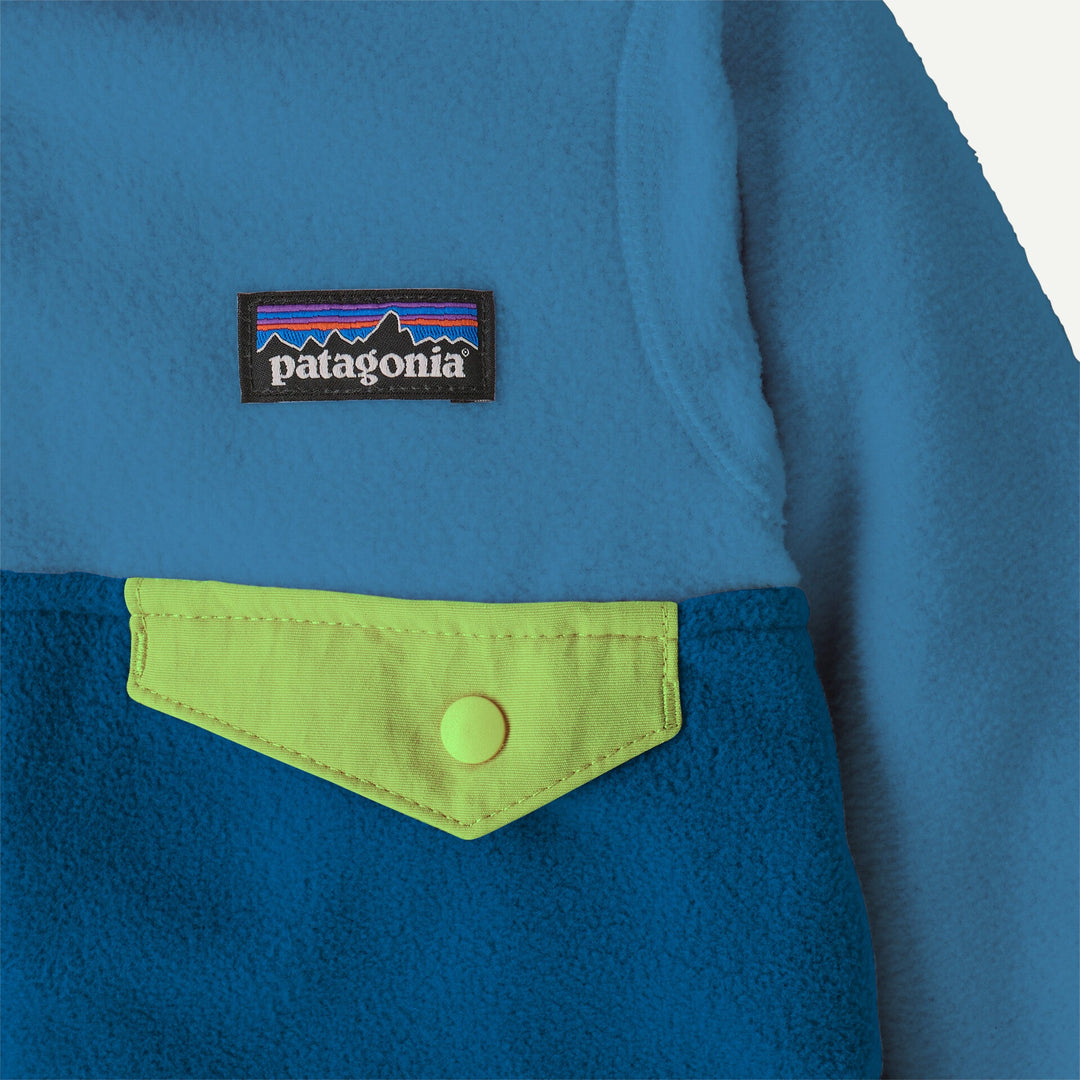 Patagonia Baby Micro D Snap - T Fleecejakke - Aquatic Blue for barn - Brobrobrille