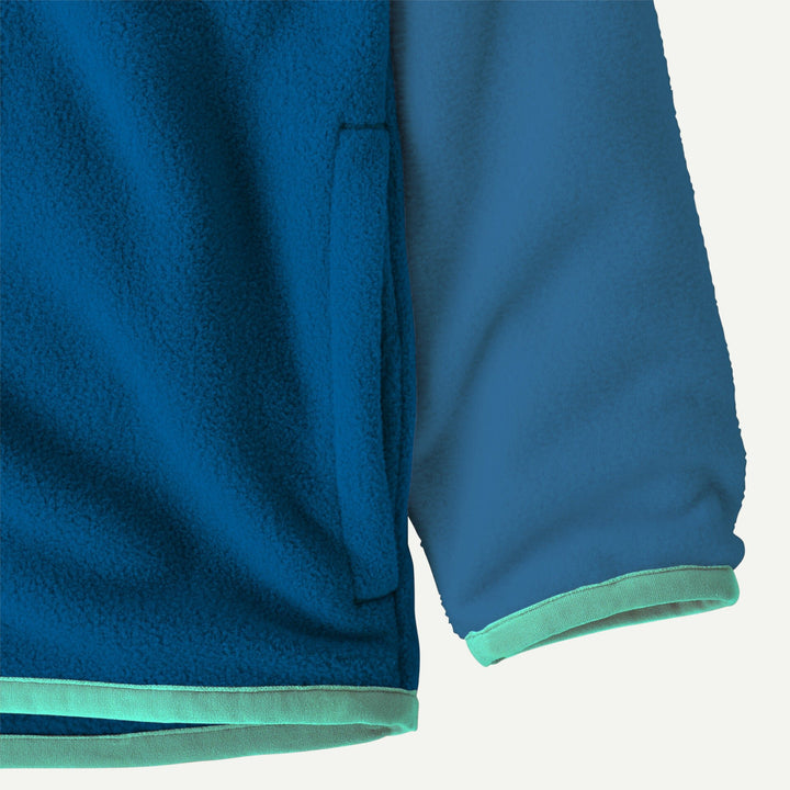 Patagonia Baby Micro D Snap - T Fleecejakke - Aquatic Blue for barn - Brobrobrille