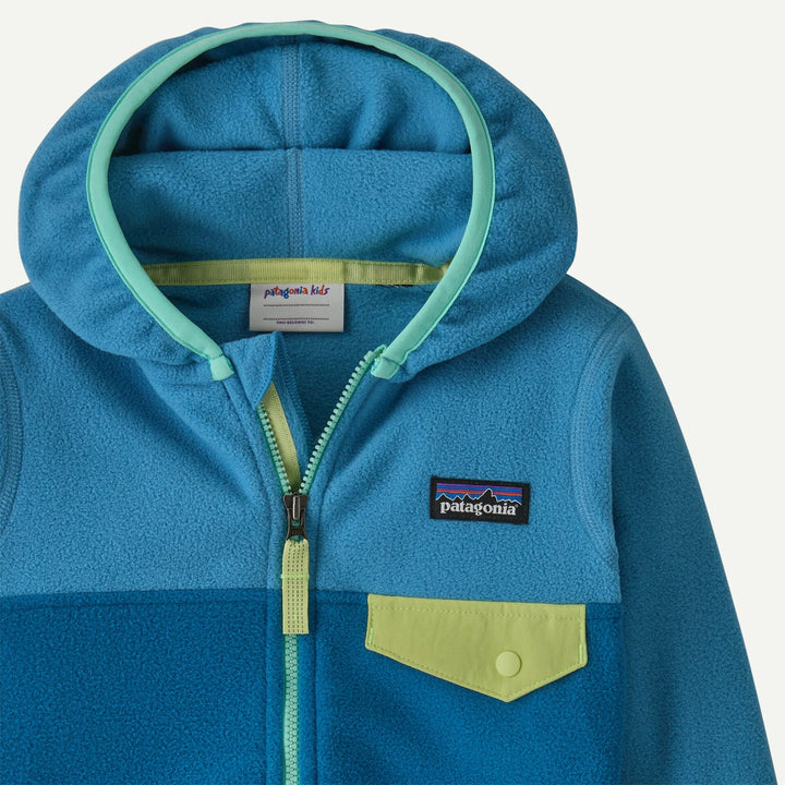Patagonia Baby Micro D Snap - T Fleecejakke - Aquatic Blue for barn - Brobrobrille