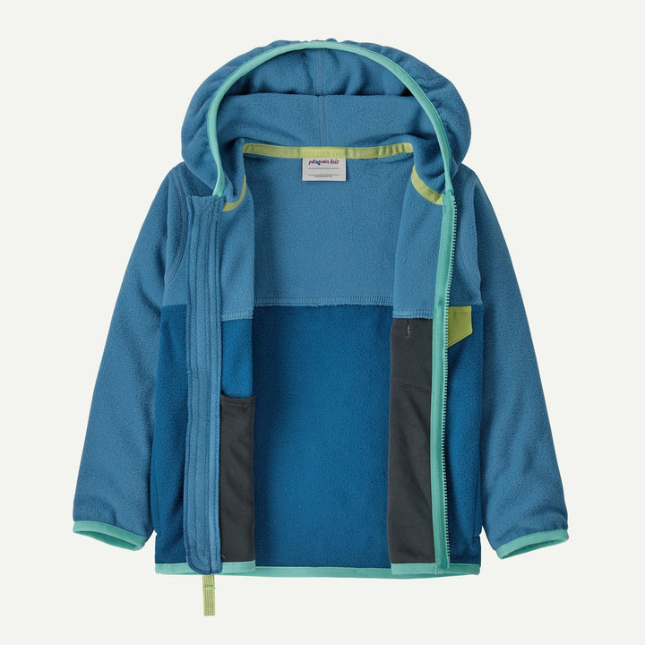 Patagonia Baby Micro D Snap - T Fleecejakke - Aquatic Blue for barn - Brobrobrille