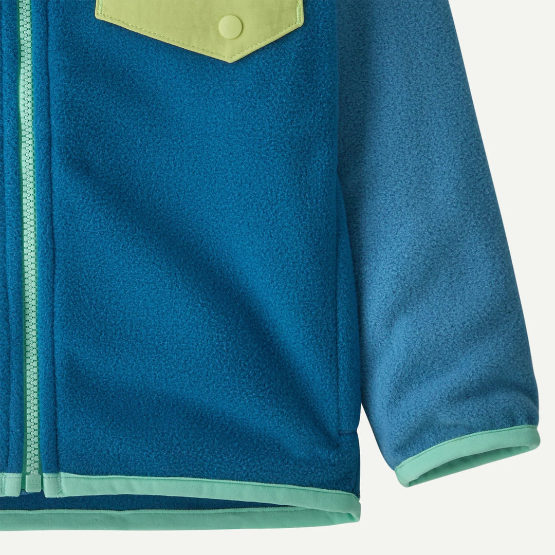 Patagonia Baby Micro D Snap - T Fleecejakke - Aquatic Blue for barn - Brobrobrille