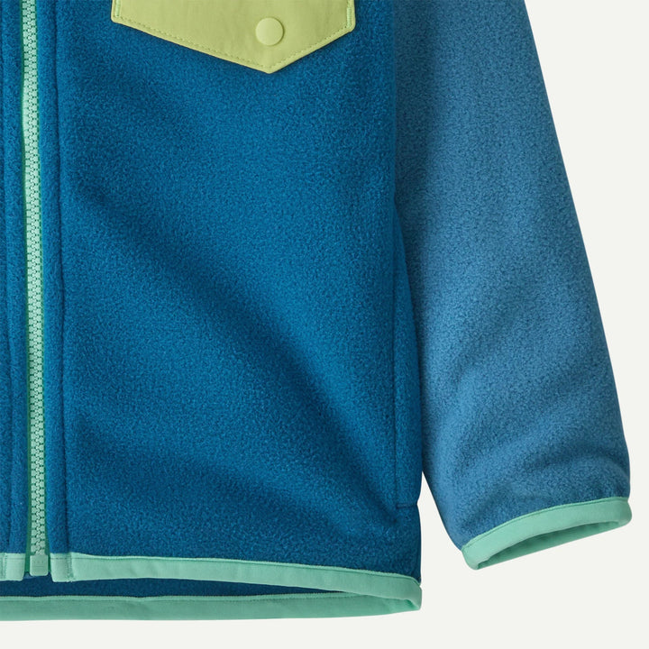 Patagonia Baby Micro D Snap - T Fleecejakke - Aquatic Blue for barn - Brobrobrille