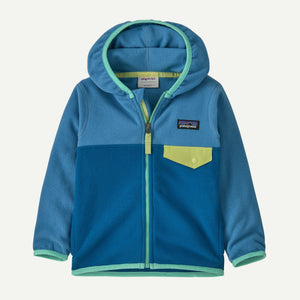 Patagonia Baby Micro D Snap - T Fleecejakke - Aquatic Blue for barn - Brobrobrille