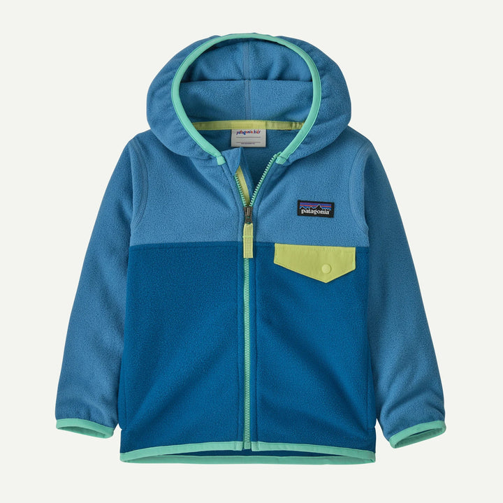 Patagonia Baby Micro D Snap - T Fleecejakke - Aquatic Blue for barn - Brobrobrille