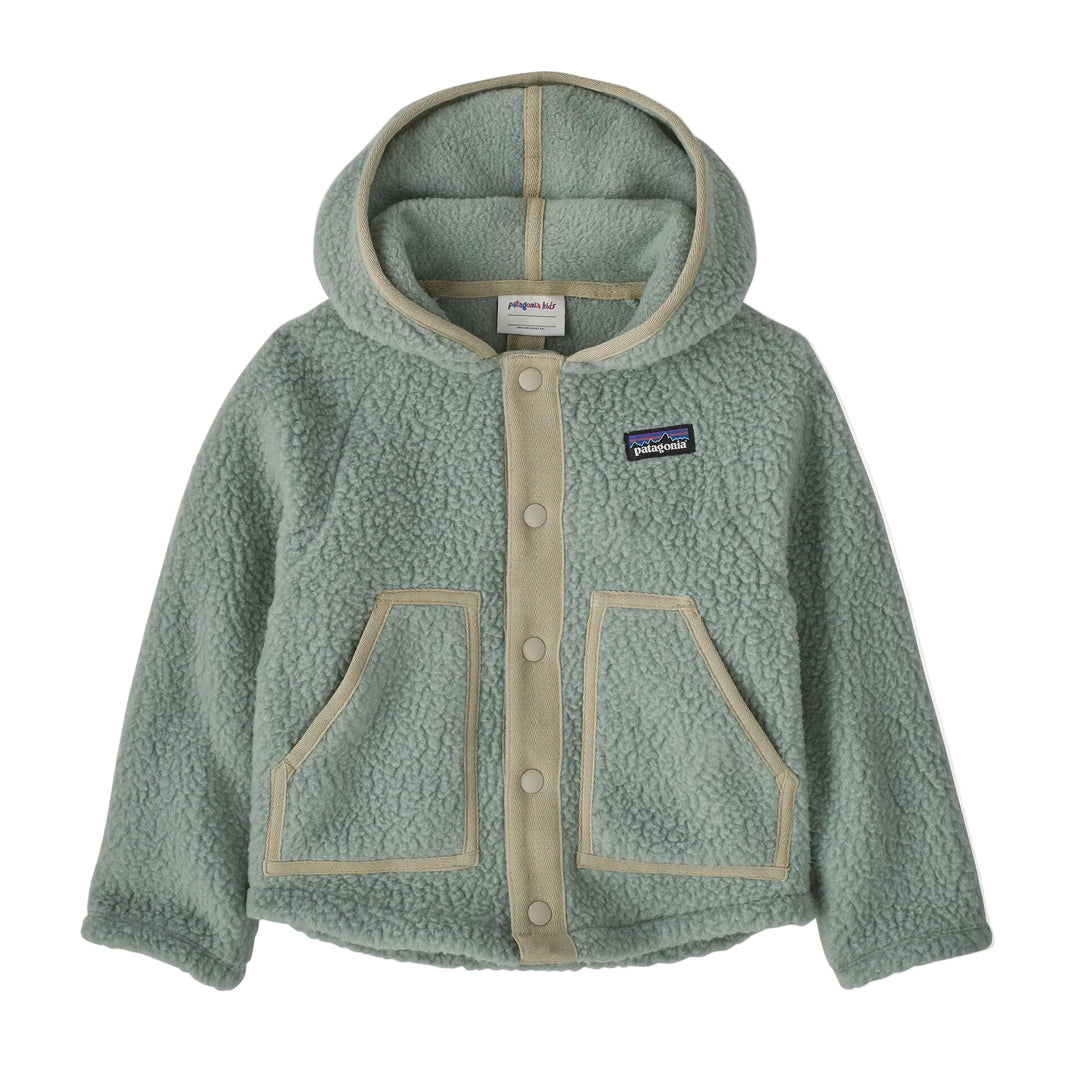 Patagonia Baby Retro Pile Jakke - Cover Green for barn - Brobrobrille