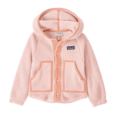 Patagonia Baby Retro Pile Jakke - Pink Frost for barn - Brobrobrille