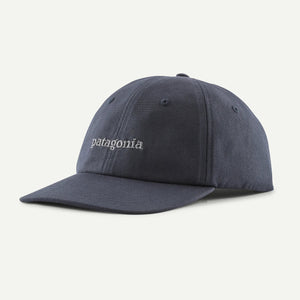 Patagonia Fitz Roy Icon Caps - Text Logo: Smolder Blue for barn - Brobrobrille