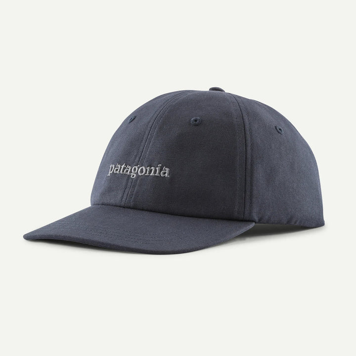 Patagonia Fitz Roy Icon Caps - Text Logo: Smolder Blue for barn - Brobrobrille