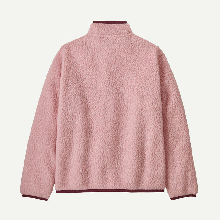 Patagonia Kids Retro Pile Jakke - Fuzzy Mauve for barn - Brobrobrille