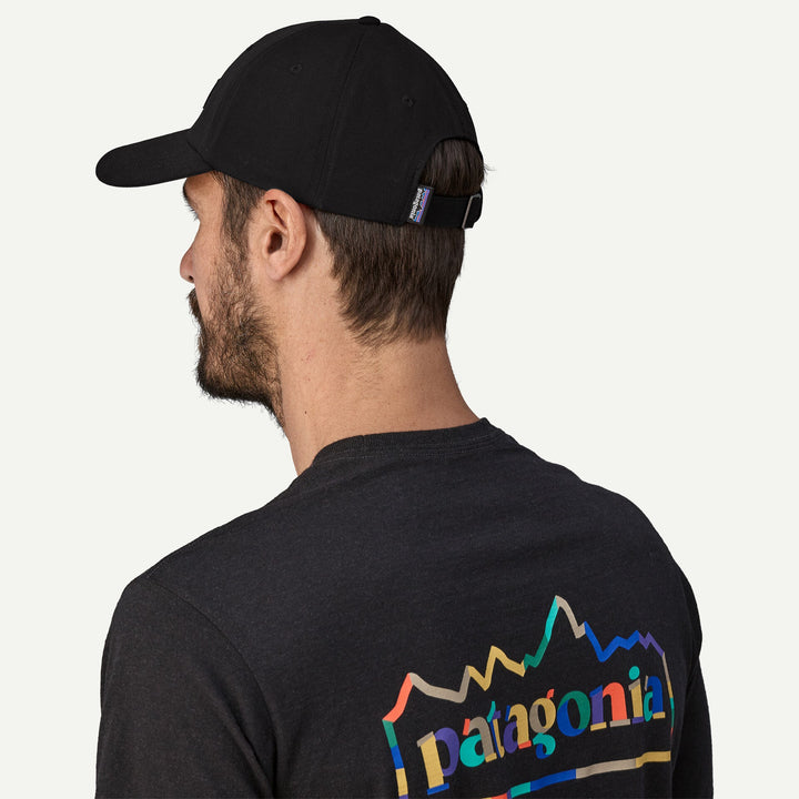 Patagonia P-6 Label Trad Cap - Black for barn - Brobrobrille