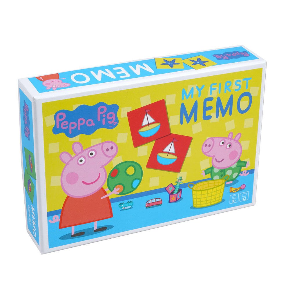Peppa Gris Memo – Læringsspill for barn (3+) for barn - Brobrobrille
