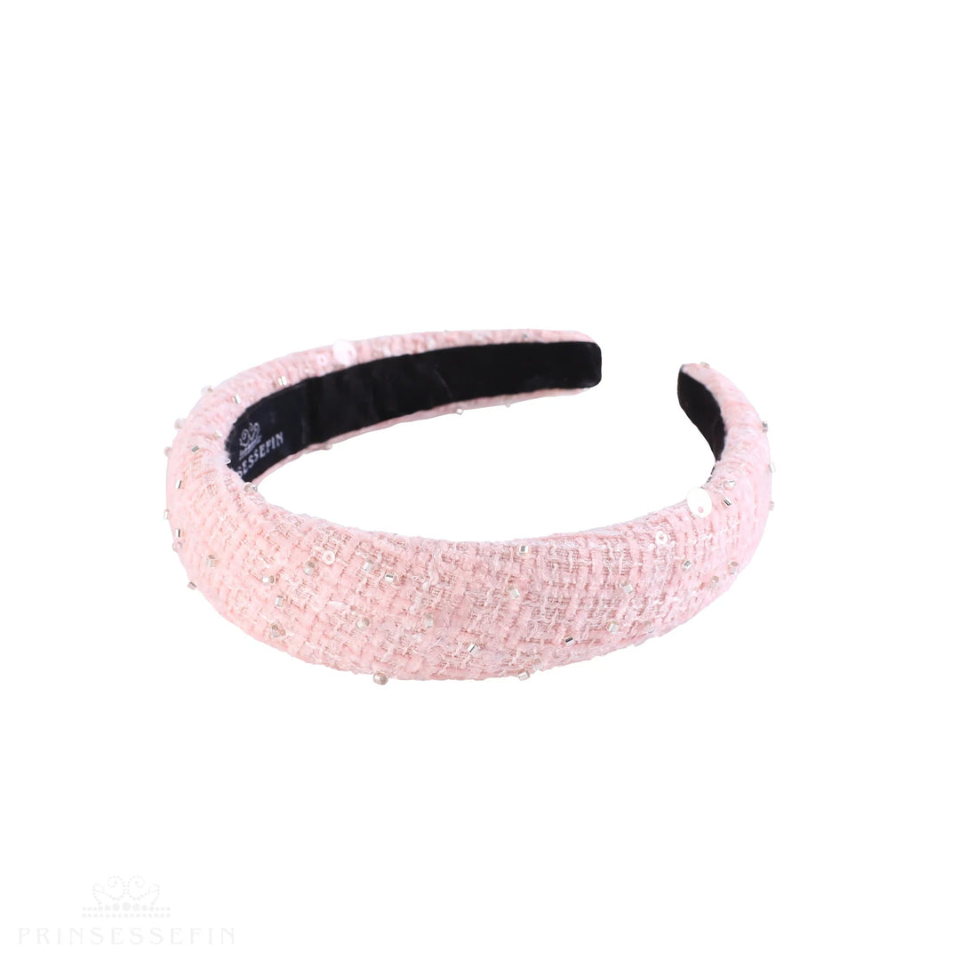 Prinsessefin Helena Pearl Tweed Alice Hårbøyle – Pearl Tweed Pink for barn - Brobrobrille