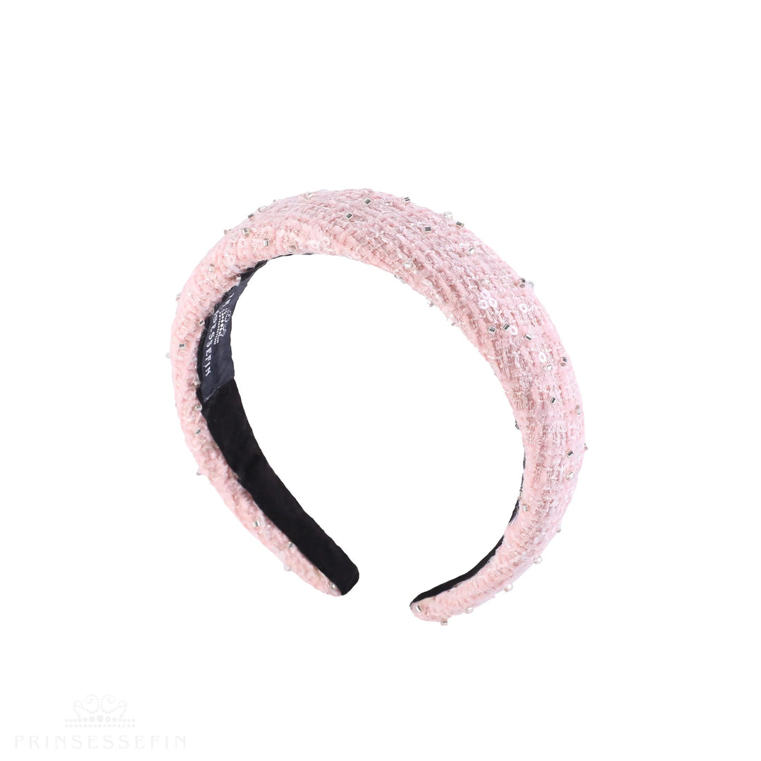 Prinsessefin Helena Pearl Tweed Alice Hårbøyle – Pearl Tweed Pink for barn - Brobrobrille