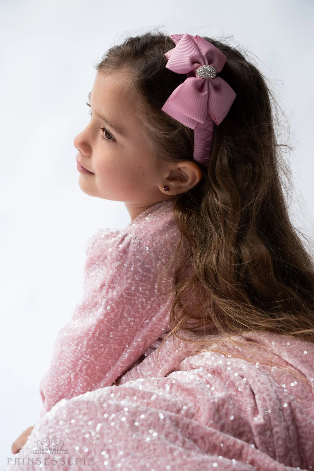 Prinsessefin Josefine Hårbøyle – Icy Pink for barn - Brobrobrille